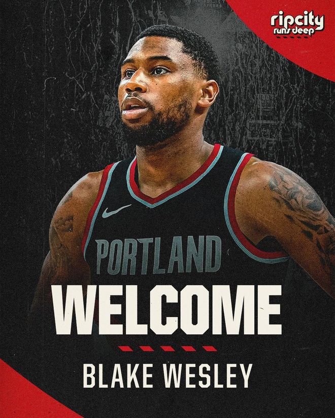 楊瀚森又添新隊友！開拓者官宣簽約韋斯利 15+2陣容沖擊季后賽